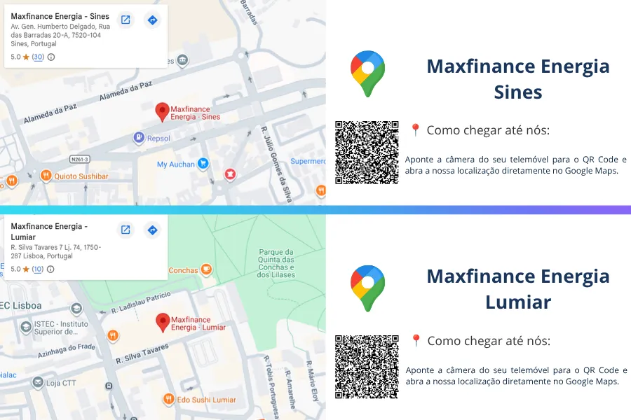 Localizações